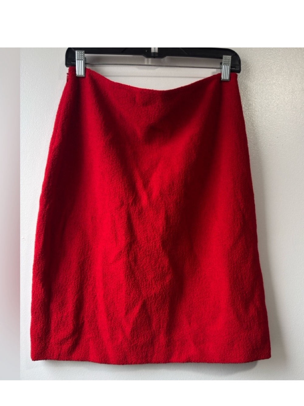 St. John Women’s Red Mini Skirt